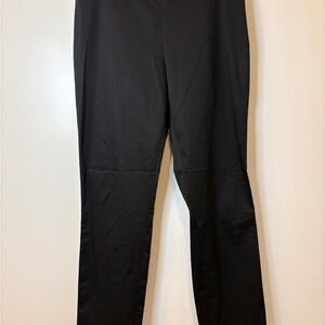 Elie Tahari Black Side Zip Elegant Pants